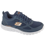 Skechers Burns Agoura Navy Blue sötétkék utcai cipő 52635-NVOR