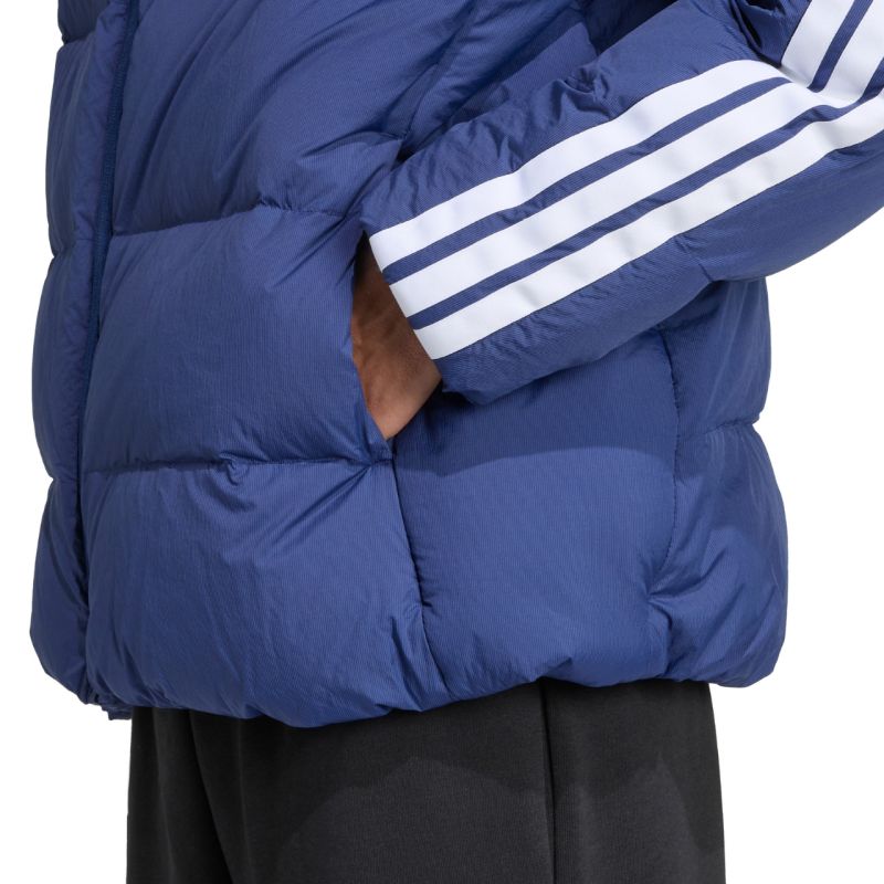 adidas Men's Ess 3S PD HD J jacket navy blue JX7799 General