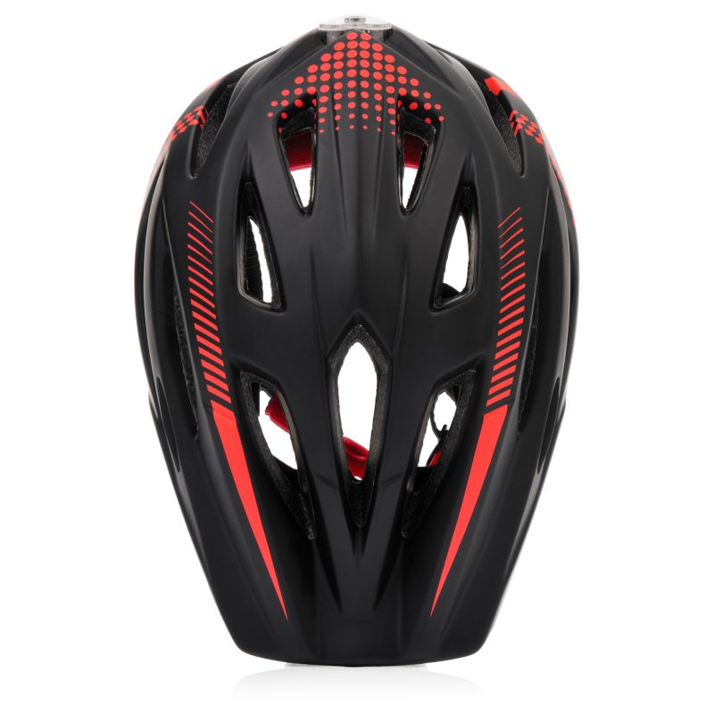 Meteor Lupus S Full-Face Bike Helmet 48-52 cm Black/Red uniw sisak 17893