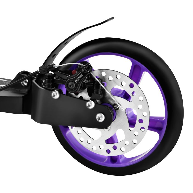 Hm124t Scooter With Disc Brake Mnils Extreme lila roller
