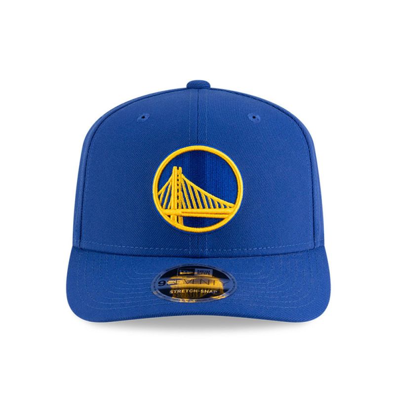 New Era 9SEVENTY Golden State Warriors NBA Team Blue Stretch Snapback Cap - uniwersalny baseball sapka