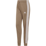 Adidas Women's Essentials 3-Stripes Fleece Slim Pants Beige 2xs polár pulóver KF8317