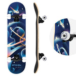 Spokey ASTRO Skateboard fekete gördeszka
