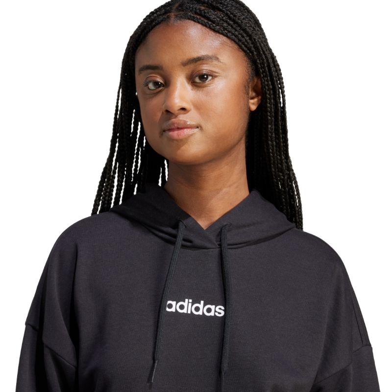 adidas Essentials Linear French Terry Hoodie W JV7841 Pulóver