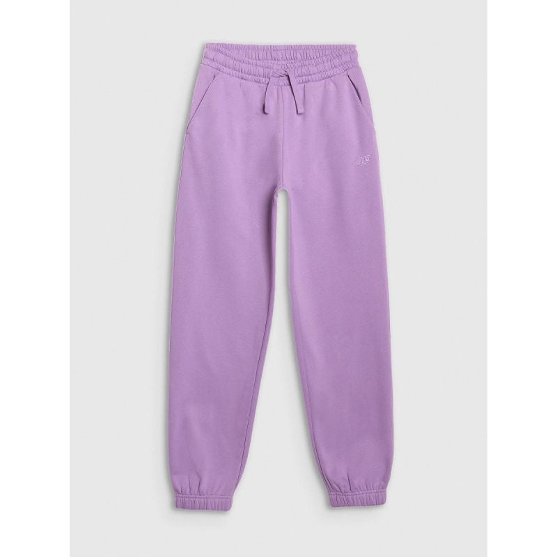 Girls' jogger sweatpants 4F 4FJRAW25TTROF1616-51S nadrág