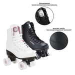 Nils Extreme Roller Skates Black Size