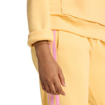Women's adidas Essentials Small Logo Feel Cozy Hoodie Yellow KC5281 2xs sweatshirts