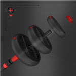HMS 6-in-1 weight set (barbell, dumbbells and kettlebell) 30kg edzőfelszerelés 17-57-069