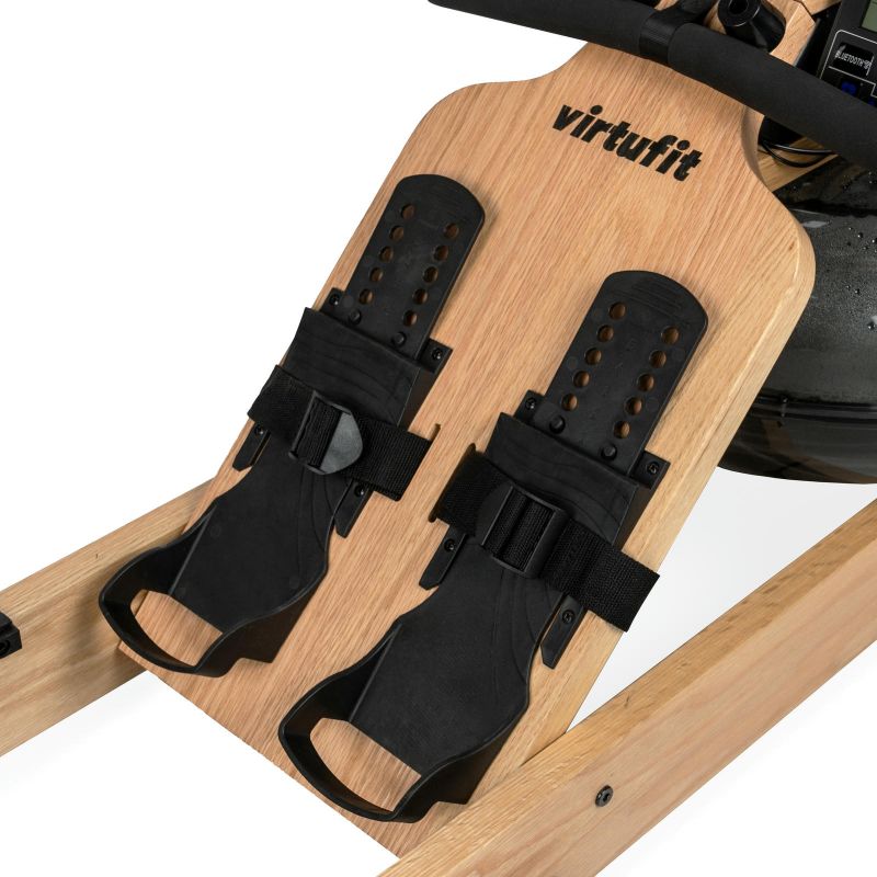 Virtufit Elite Wooden Rowing Machine With Water Resistance - Wood/Oak