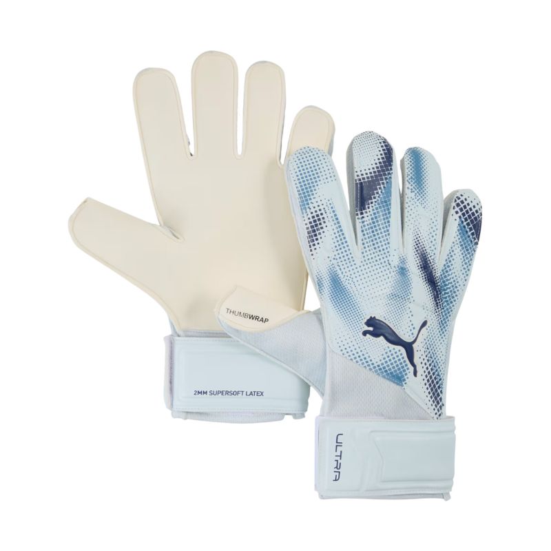 Puma Ultra Play RC Heat Fire Goalkeeper Gloves Blue 42084 kék kapuskesztyű