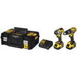 Combo Kit 18V DCD796+DCF887 2x5.0Ah DCK266P2T