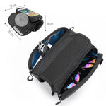 Wozinsky frame bike + detachable phone cover up to 6.5 "1.5l black ( ) fekete táska 304004-50809