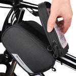 Wozinsky frame bike + detachable phone cover up to 6.5 "1.5l black ( ) fekete táska 304004-50809