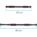 XQMAX Adjustable Extension Bar 63-96cm Black fekete edzéssegítő GSP-7037138