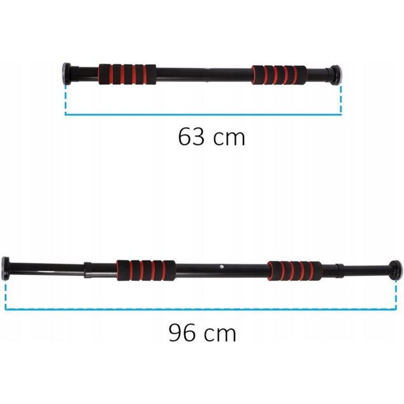 XQMAX Adjustable Extension Bar 63-96cm Black fekete edzéssegítő GSP-7037138