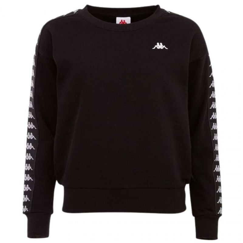 Kappa Janka Sweatshirt W fekete pulóver 31002119-4006