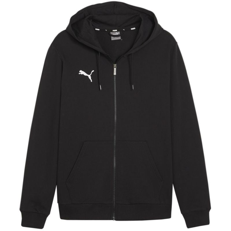 Puma Team Goal Casuals Hooded 658595 03 sweatshirt fekete pulóver