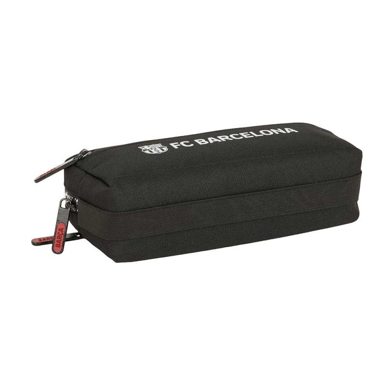 FC Barcelona pencil case triple pencil case czarny ceruzatartó