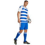 Adidas Men’s Hooped 26 Jersey white- kék férfi póló KF3389