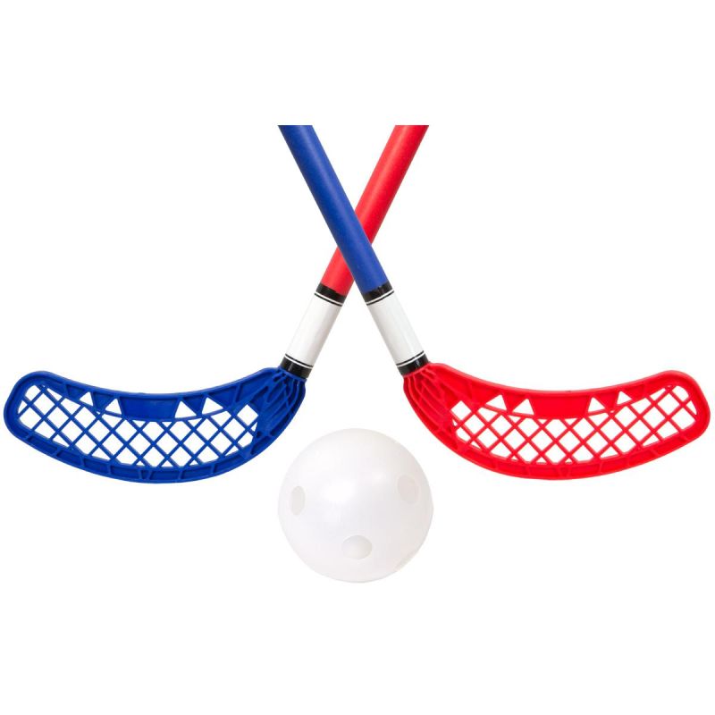 Enero Floorball Set 2 Sticks And Ball sticks, balls, sets