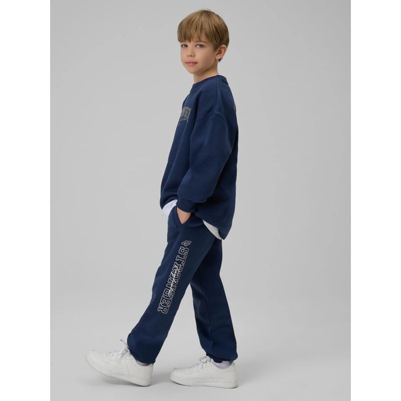 Boy's loose sweatshirt without hood 4F