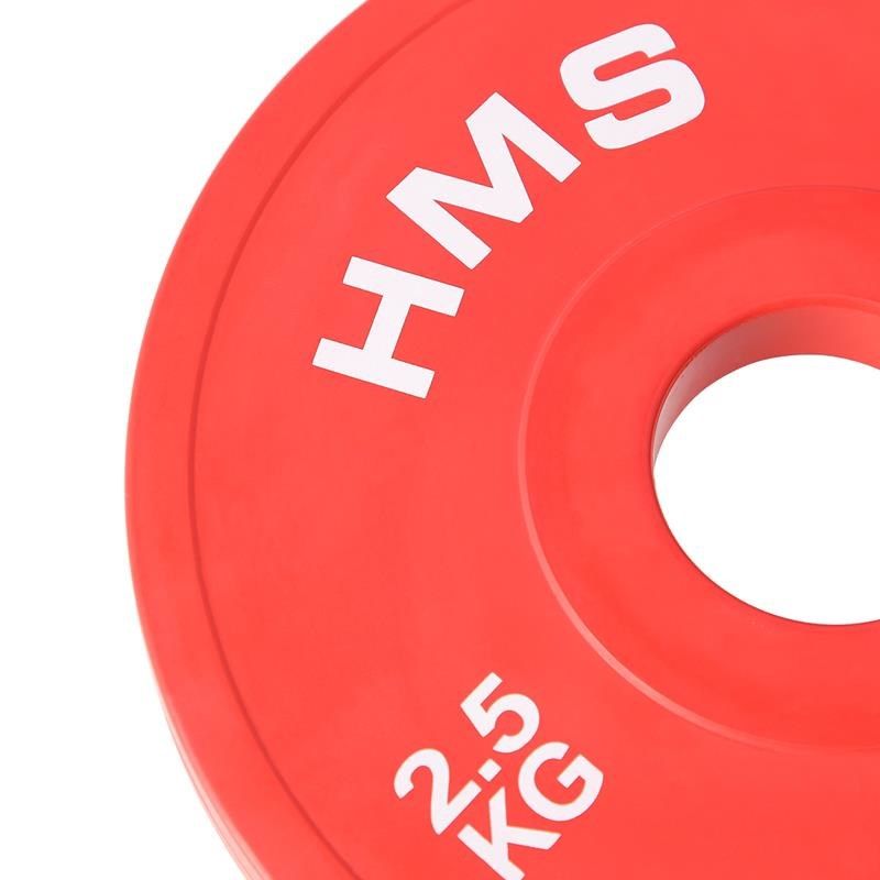 HMS Bumper Olympic Plate Set 2x (0.5kg, 1kg, 1.5kg, 2kg, 2.5kg) CBRS Set póló 17-61-097