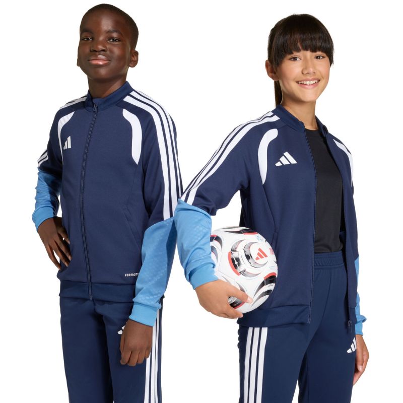 adidas Tiro 26 Competition Training navy blue kids' sweatshirt JN2322 116 cm pulóver