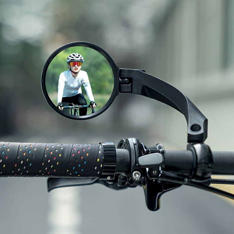 Wozinsky WLR-01I Rearview Left Bicycle Mirror - Black fekete elektronika 304004-198886