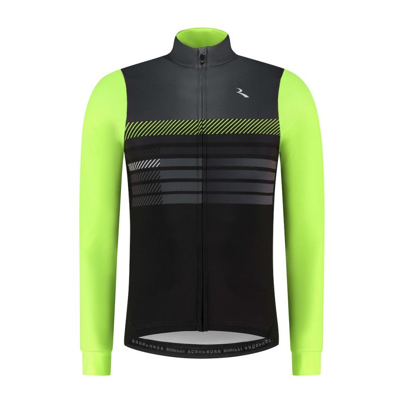 Rogelli STRYDE long sleeve shirt -fluor 3XL fekete kiegészítő SIRC1010006.050.3XL