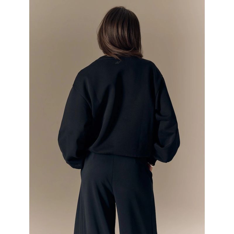 Women's loose sweatshirt without hood 4F