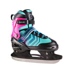 NH18192A 4in1 BLACK-PURPLE SIZE M(34-38) ROLLER SKATES WITH HOCKEY SLEEVE NILS EXTREME lila görkorcsolya