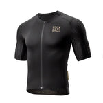 Rockbros Diamond Short Sleeve Cycling Jersey Size XL - Black czarny \ xl póló