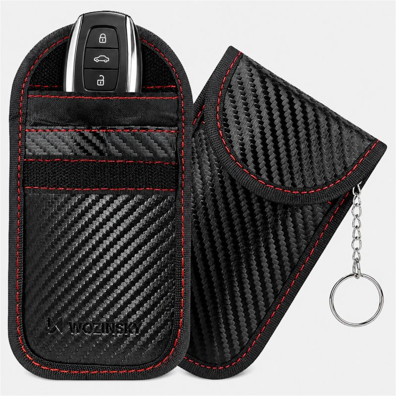 Wozinsky WPB-R14 RFID Blocking Case for Keyless Keys 14x9 cm - Black fekete elektronika 304004-210253