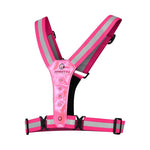 Rogelli pink LED reflective vest rózsaszín vests