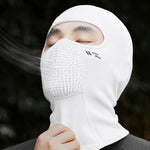 Rockbros fleece cycling balaclava - white biały balaclavas