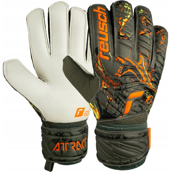 Reusch Attrakt Solid 53 70 016 5556 Goalkeeper Gloves Kesztyű