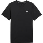 Men's T-shirt 4F M3341 deep 4FWMM00TTSHM3341 20S fekete póló