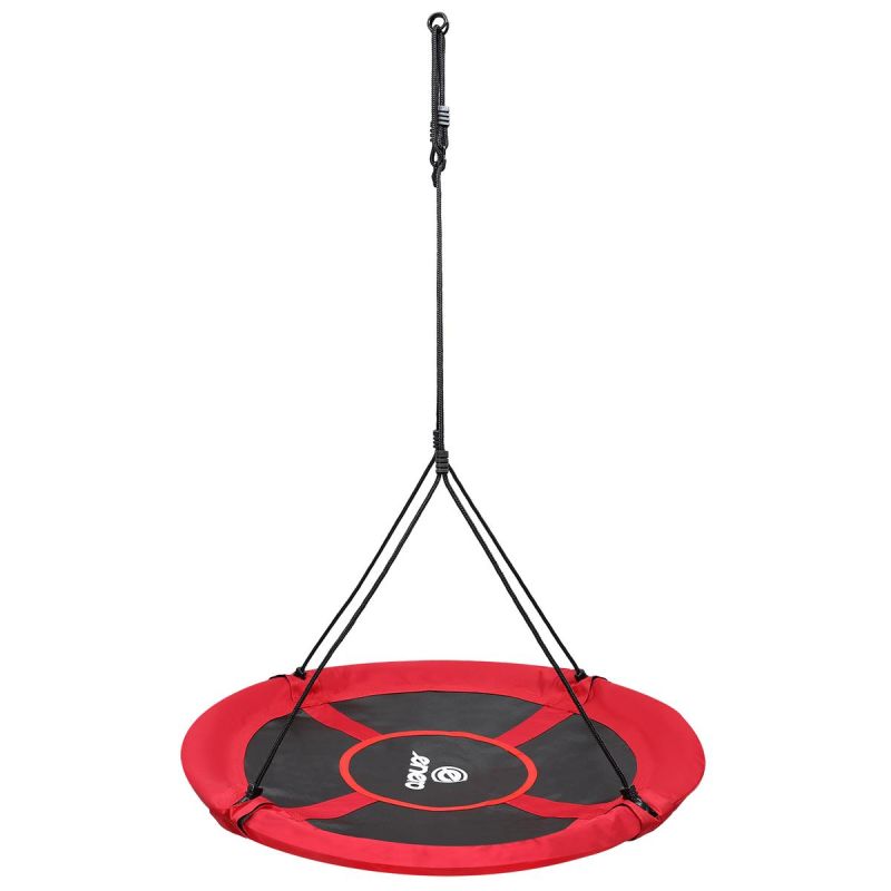 Enero Stork'S Nest Garden Swing 110cm Xxxl Red piros furniture