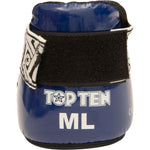TOP TEN OSTT-PU "SUPERLIGHT PRISM" Foot Protectors (WAKO APPROVED) czerwony+m protectors and knee pads