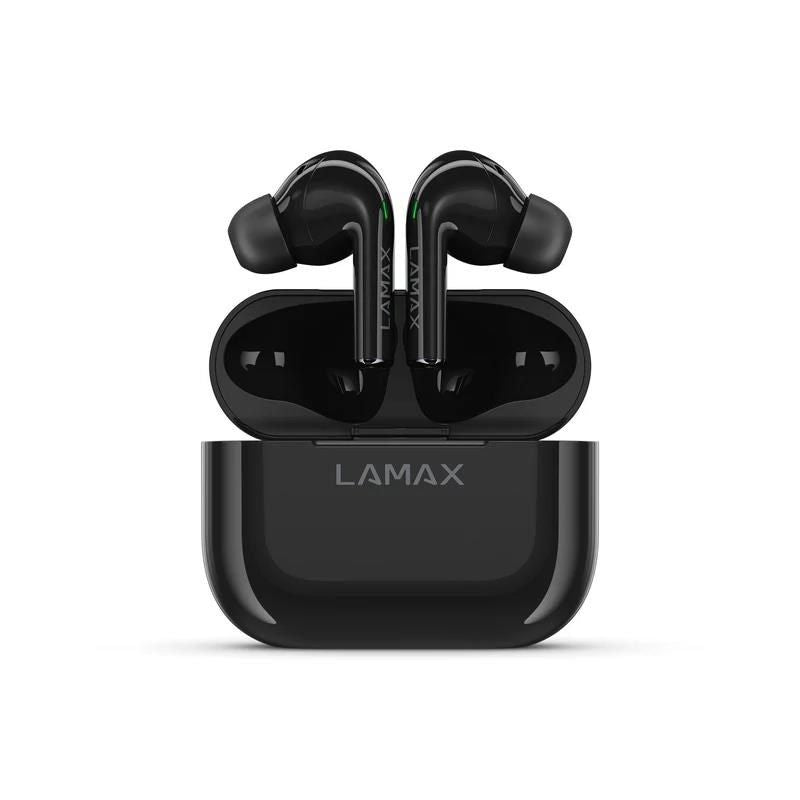 head Lamax ANC Headset Wireless In-Ear Calls/Music USB Type-C Bluetooth fekete kiegészítő 458028