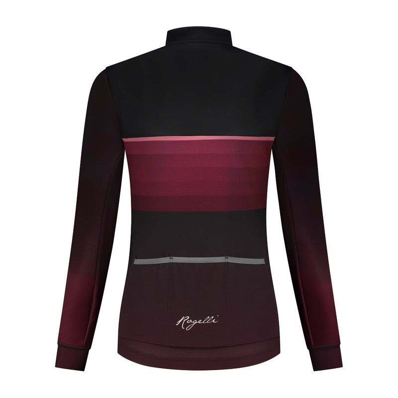 Rogelli IMPRESS II women's bordó dzseki