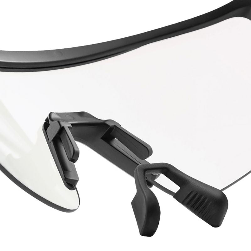 Rockbros Photochromic Cycling Glasses with UV Protection and Corrective Insert - Black transparent glasses, training equipment