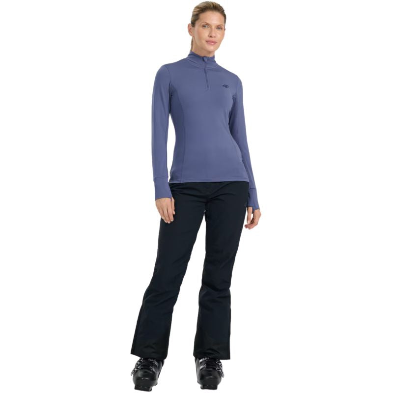 4f Women's thermal sweatshirt F098 denim 4FWAW25UBRUF098 32S Kiegészítő