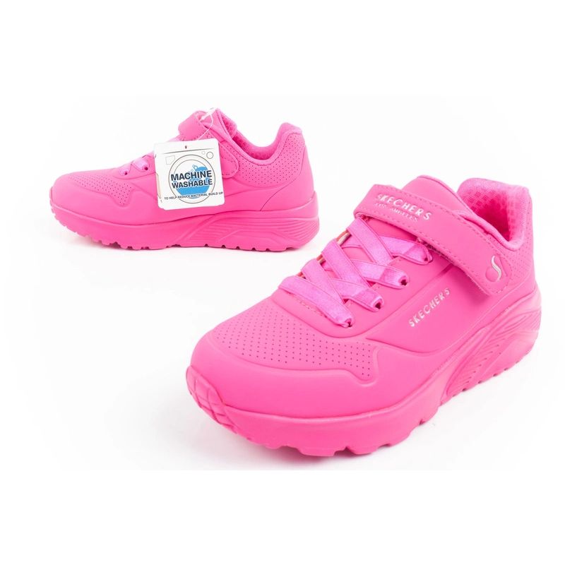 Skechers Uno Lite children's sports sneakers shoes pink comfortable Cipő
