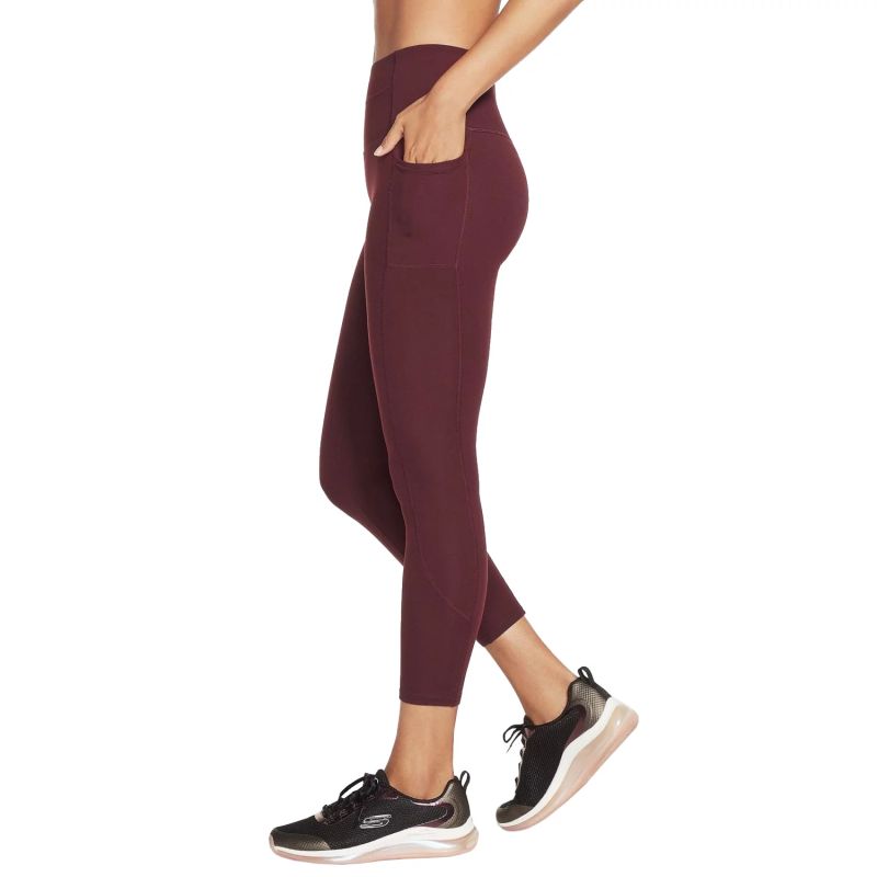 Skechers Go Walk High Waisted Leggings 7/8 W W03LG31B-PUR Nadrág