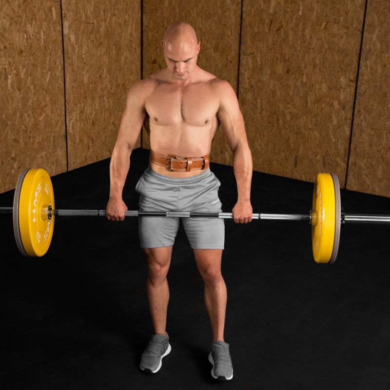 HMS Brown Size M Strength Training Belt barna öv 17-63-061