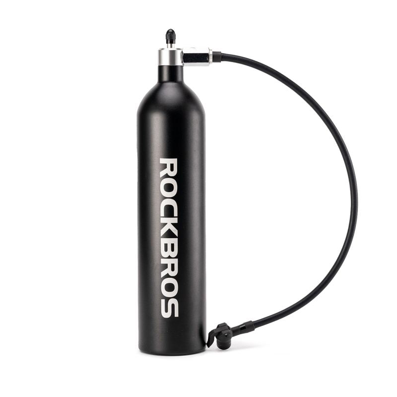 Rockbros Tubeless Tire Inflator 200 PSI 1.2l - Black 304004-189223