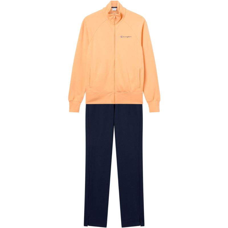 Champion Full Zip Suit Women's Tracksuit Orange and Navy Blue 117988 OS069 2 xl szett