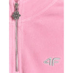 4FWarm oversize fleece with stand-up collar for girls 4F 4FJRAW25TFLEF441-54S pulóver