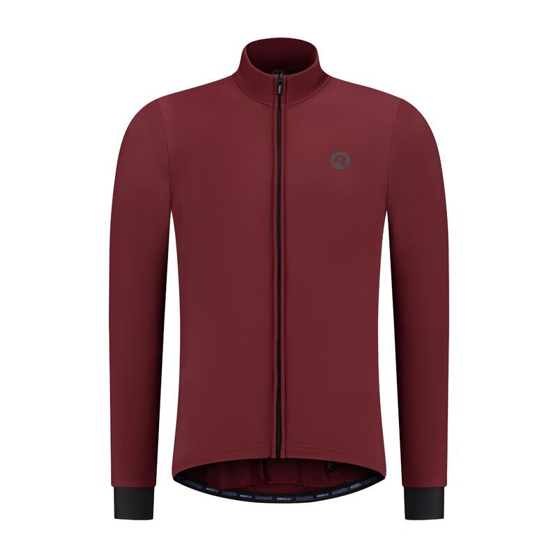 Rogelli SIGNATURE long sleeve t-shirt red piros póló